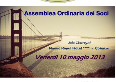 Assemblea dei Soci anno 2013